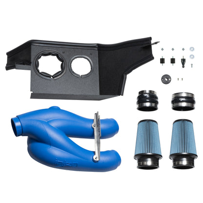 Injen 15-25 Ford F-150 V6-3.5L Twin Turbo PF Cold Air Intake System - Race Blue