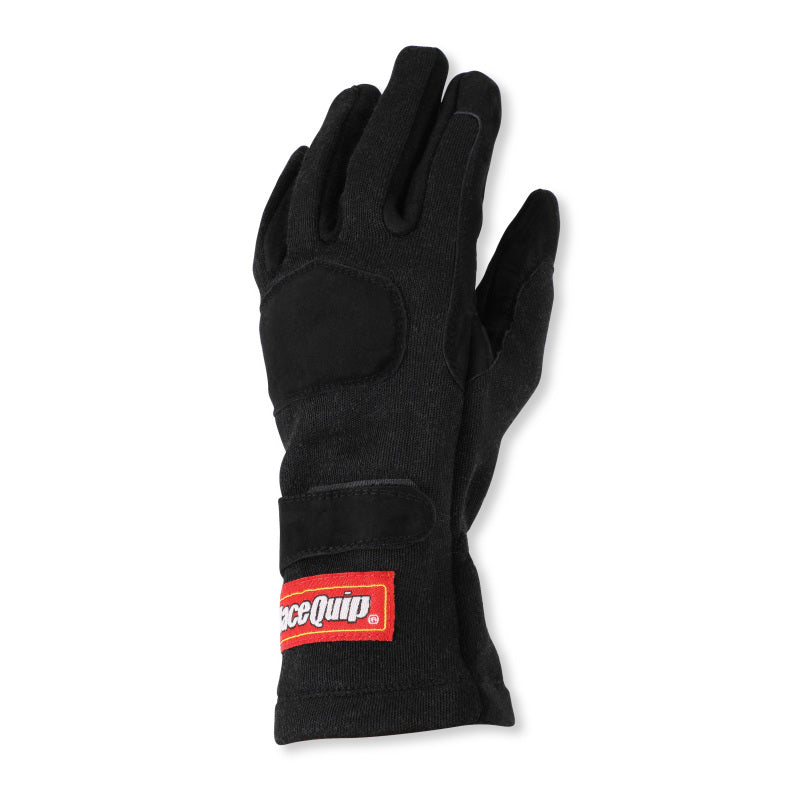RaceQuip Black 2-Layer SFI-5 Glove - Small - Graveyard Performance