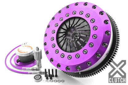 XClutch 93-95 Toyota Supra Twin Turbo 3.0L 9in Twin Solid Organic Clutch Kit - Graveyard Performance