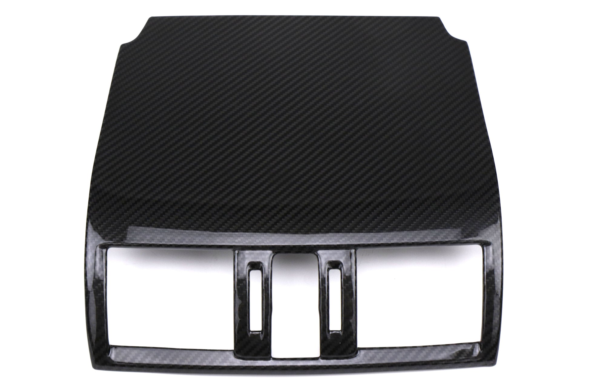 OLM LE Dry Carbon Fiber Center AC Trim Covers - 2015 Subaru WRX / STI / 2014 Forester / 2013-2014 Crosstrek - Graveyard Performance