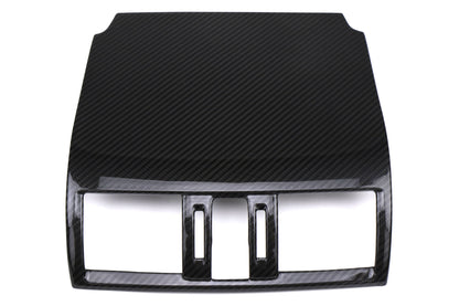OLM LE Dry Carbon Fiber Center AC Trim Covers - 2015 Subaru WRX / STI / 2014 Forester / 2013-2014 Crosstrek - Graveyard Performance