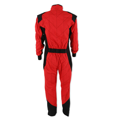 RaceQuip Red Chevron-1 Suit - SFI-1 3XL - Graveyard Performance