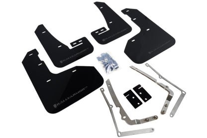 Rally Armor 15-17.5 MKVII VW Golf R Black UR Mud Flap w/Grey Logo - Graveyard Performance