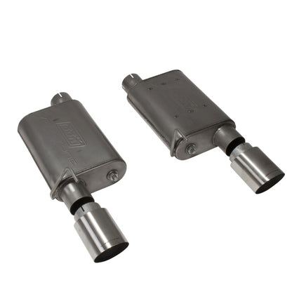 BBK 05-10 Mustang GT VariTune Axle Back Exhaust Kit (Stainless Steel - Graveyard Performance