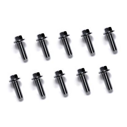Kooks GM Gen V Stainless Header Bolt Kit Qty 10 - M8 - 1.25 x 25mm Bolts - Graveyard Performance