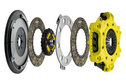 ACT Chevy Camaro/Corvette LS1/LS2/LS3/LS6/LS7 Mod-Twin 10.5 XX Sprung Disc Street Clutch Kit - Graveyard Performance