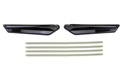 OLM Gloss Black JDM Style Canards - 2015-2021 Subaru WRX / STI - Graveyard Performance