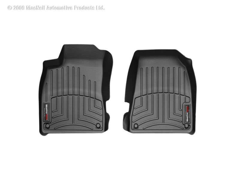 WeatherTech 02-08 Audi A4/S4/RS4 Front FloorLiner - Black - Graveyard Performance