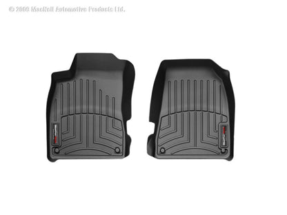 WeatherTech 02-08 Audi A4/S4/RS4 Front FloorLiner - Black - Graveyard Performance