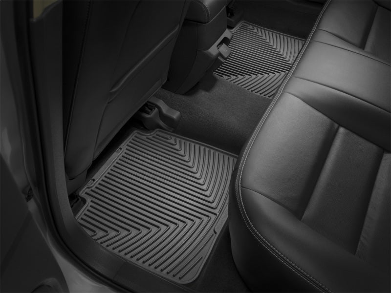 WeatherTech 2020+ Chevrolet Corvette Front Rubber Mats - Black - Graveyard Performance