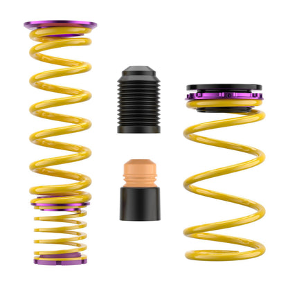 KW 2020+ Chevrolet Corvette C8 (w/ Electronic Dampers & OE Noselift) Height Adjustable Spring Kit - Graveyard Performance