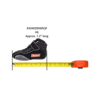 RaceQuip Euro Carbon-L SFI Shoe Kids 6 - Graveyard Performance