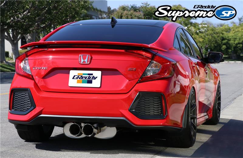 GReddy 2017+ Honda Civic SI Sedan Supreme SP Exhaust - Graveyard Performance