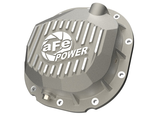 aFe 90-14 Ford F-150 Rear Differential Cover - Raw w/ Machined Fins - Graveyard Performance