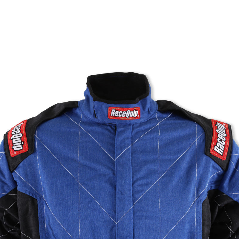 RaceQuip Blue Chevron-5 Suit SFI-5 - 2XL - Graveyard Performance