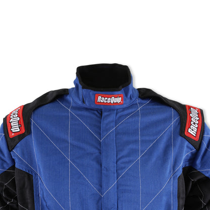 RaceQuip Blue Chevron-5 Suit SFI-5 - 2XL - Graveyard Performance