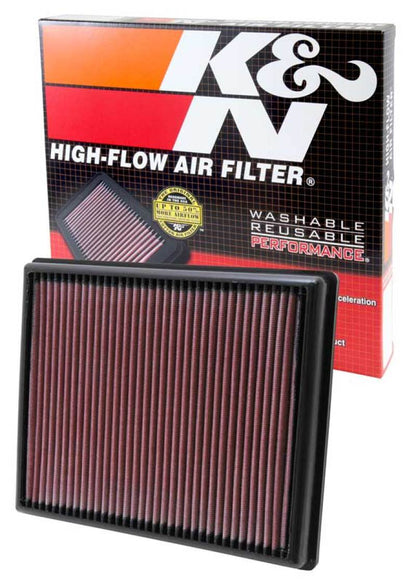 K&N Replacement Air Filter 12 BMW 335i / 12-13 BMW M135I (F30) - Graveyard Performance