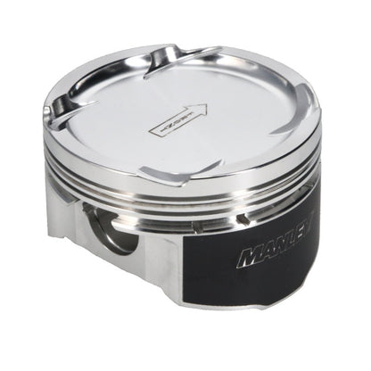 Manley 08+ Mitsubishi Evo X (4B11T) 86.5mm +.5mm Oversize Bore 9.0:1 Dish Piston Set with Rings - Graveyard Performance