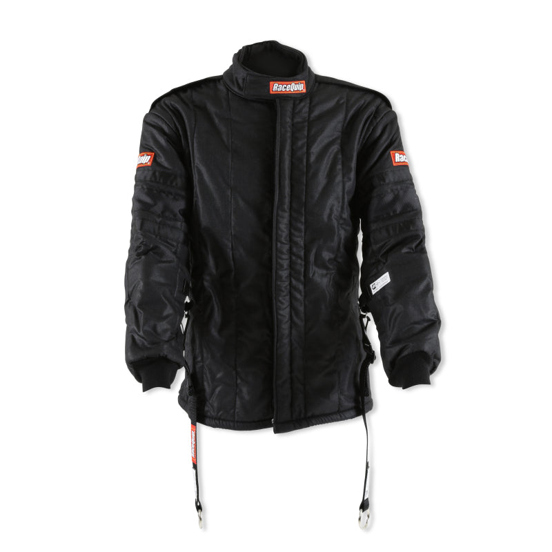 RaceQuip SFI-15 Jacket Black Medium - Graveyard Performance