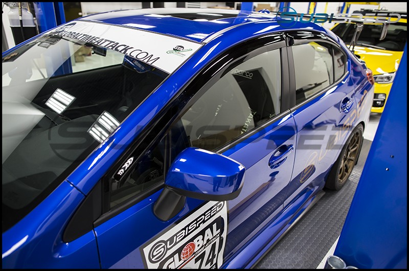 OLM Rain Guard Deflector Kit - 2015-2021 WRX & STI - Graveyard Performance