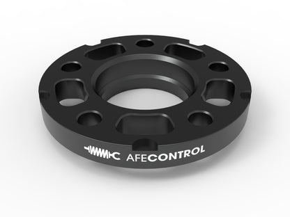 aFe CONTROL Billet Aluminum Wheel Spacers 5x120 CB72.6 18mm - BMW - Graveyard Performance