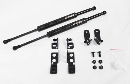 GReddy 00-09 Honda S200 AP1/AP2 Engine Hood Lifter Kit (Designed for OEM weight hoods.) - Graveyard Performance
