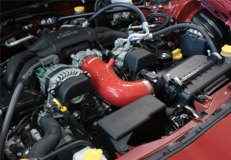 PERRIN 13-16 Subaru BRZ/Toyota FR-S (Manual & Auto) 17-20 BRZ/86 (Auto Only) Inlet Hose - Red - Graveyard Performance