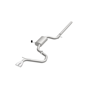 MagnaFlow Sys C/B 2015 Volkswagen Golf 1.8L 2.5in SS Dual Driver Side Exit Polished 3 Tip - Graveyard Performance