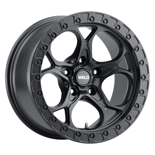 Weld Ledge 20x10 / 5x120 / 6.6 BS / 72.56 HB - Satin Black - Non-BL Wheel - Graveyard Performance