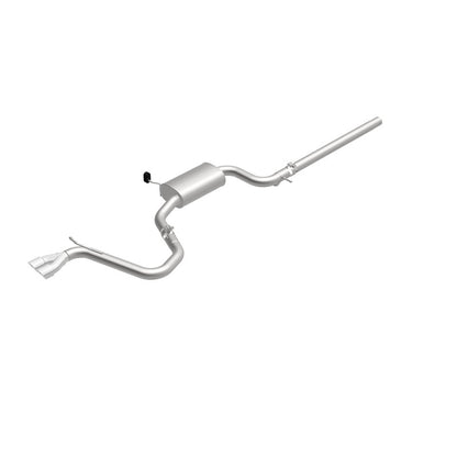 MagnaFlow Sys C/B 2015 Volkswagen Golf 1.8L 2.5in SS Dual Driver Side Exit Polished 3 Tip - Graveyard Performance