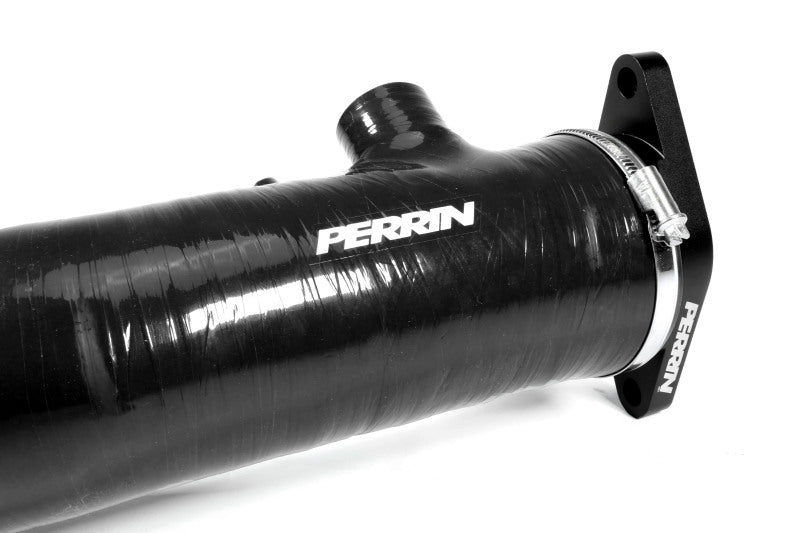 Perrin 2022+ Subaru WRX Long Type Turbo Inlet Hose  - Black - Graveyard Performance