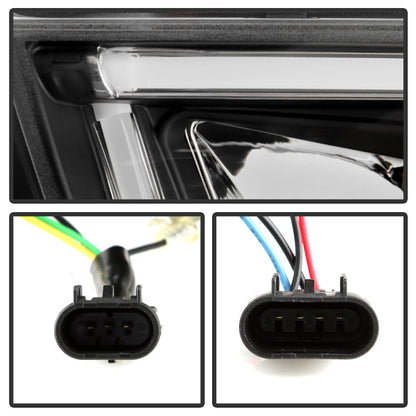 Spyder 11-14 Dodge Charger Halogen Model Only High-Power LED Headlights - (PRO-YD-DCH11PL-BK)