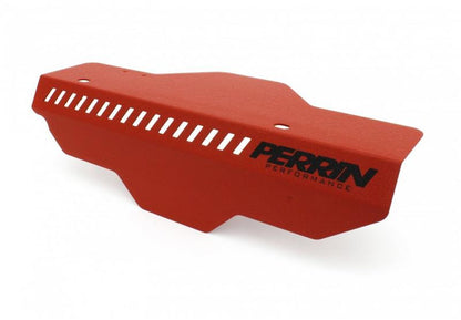 PERRIN 02-14 Subaru WRX / 04-21 STI / 08-11 Impreza Pulley Cover - Red - Graveyard Performance