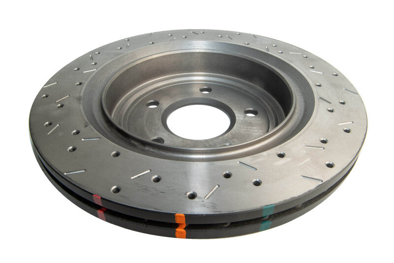 DBA 2009 Chevrolet Corvette ZR1 4000 Series Drilled and Slotted Rear Rotor - Graveyard Performance