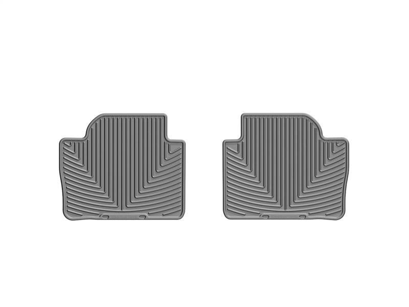 WeatherTech 12+ BMW 3-Series (F30) Rear Rubber Mats - Grey - Graveyard Performance