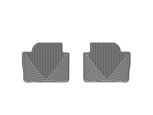 WeatherTech 12+ BMW 3-Series (F30) Rear Rubber Mats - Grey - Graveyard Performance