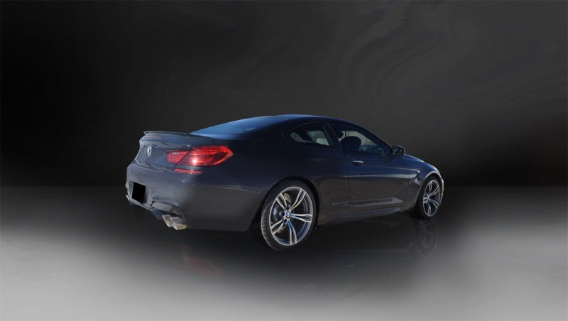 Corsa 2012-2017 BMW M6 F12 / F13 / F06 Polished Sport Axle-Back Exhaust - Graveyard Performance
