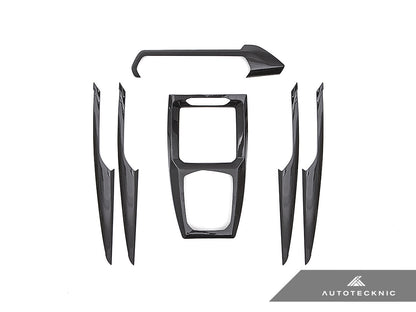 AutoTecknic Dry Carbon Fiber Interior Trim - G01 X3 | G02 X4 LCI - Graveyard Performance