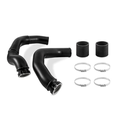 Mishimoto 2015+ BMW F8X M3/M4 Charge Pipe Kit - Wrinkle Black - Graveyard Performance