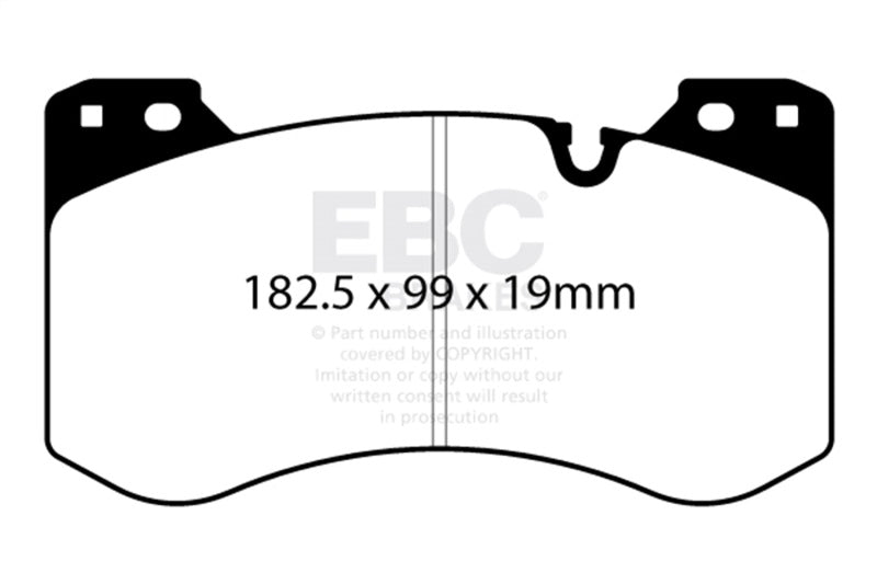 EBC 2021+ BMW M3/M4 3.0TT (G80/G82/G83) Bluestuff Front Brake Pads - Graveyard Performance
