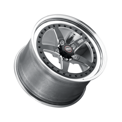 Weld Weldstar 17x5 / 5x4.75 BP / 2.2in. BS Black Wheel - High Pad - Graveyard Performance