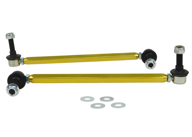 Whiteline Universal Sway Bar - Link Assembly Heavy Duty 310mm-335mm Adjustable Steel Ball - Graveyard Performance