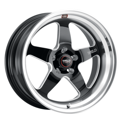 Weld S104 Ventura 18x10 5x120.65 ET42 BS 7.15 Gloss BLK MIL DIA 72.56 Wheel - Graveyard Performance