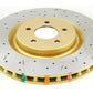 DBA 05-10 Mustang GT V8 Shelby Edition Front Drilled & Slotted 4000 Series Rotor