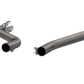 QTP 16-18 Chevrolet Camaro SS 6.2L 304SS Eliminator Muffler Delete Axle Back Exhaust w/4.5in Tips