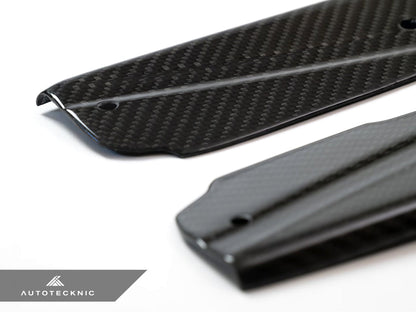 AutoTecknic Dry Carbon Fiber Side Sill Set - G01 X3 | G02 X4 - Graveyard Performance