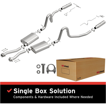 BRExhaust 94-04 Ford Mustang Exhaust Kit - Graveyard Performance