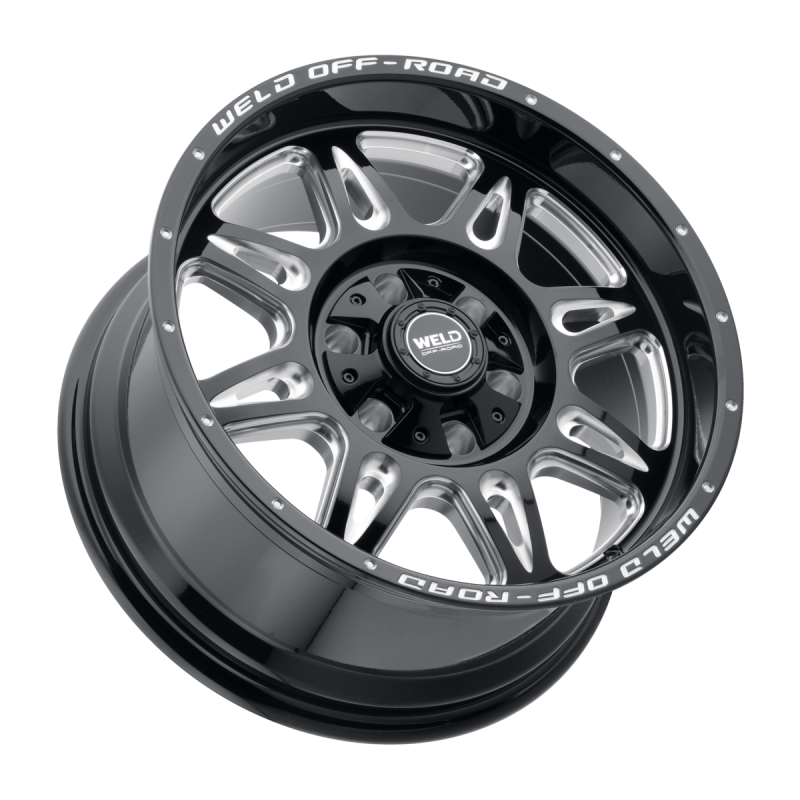 Weld Cheyenne W132 Series 22x10 / 6x139.7 BP / 4.75 BS / 106.1 - Gloss BLK MIL - Graveyard Performance