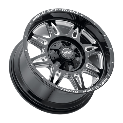 Weld Cheyenne W132 Series 22x10 / 6x139.7 BP / 4.75 BS / 106.1 - Gloss BLK MIL - Graveyard Performance