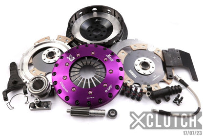 XClutch 93-95 Toyota Supra Twin Turbo 3.0L 9in Twin Solid Ceramic Clutch Kit - Graveyard Performance